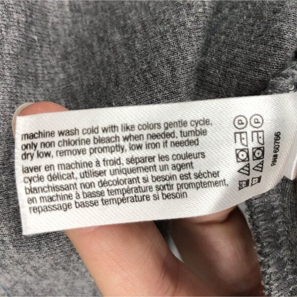 Tommy Bahama Mens Ribbed Knit Lounge Quarter-Zip Shirt M Gray Pullover Golf - Picture 7 of 10